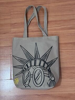 Starbucks New York City Statue of Liberty Canvas Tote Bag NYC